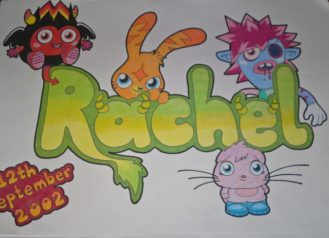 Rachel name painting
